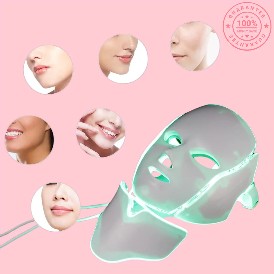 RxBeauty® LED Light Therapy Face & Neck Mask